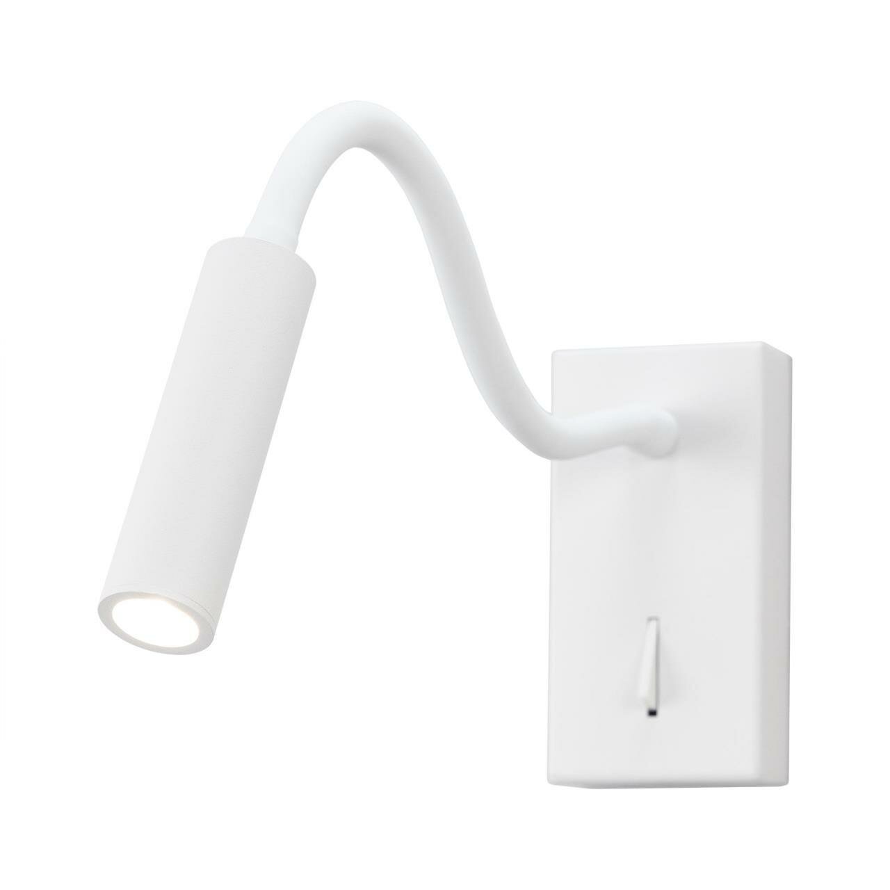 Бра Citilux Декарт CL704360, LED 3 Вт, белый, хай-тек стиль, плафон металл
