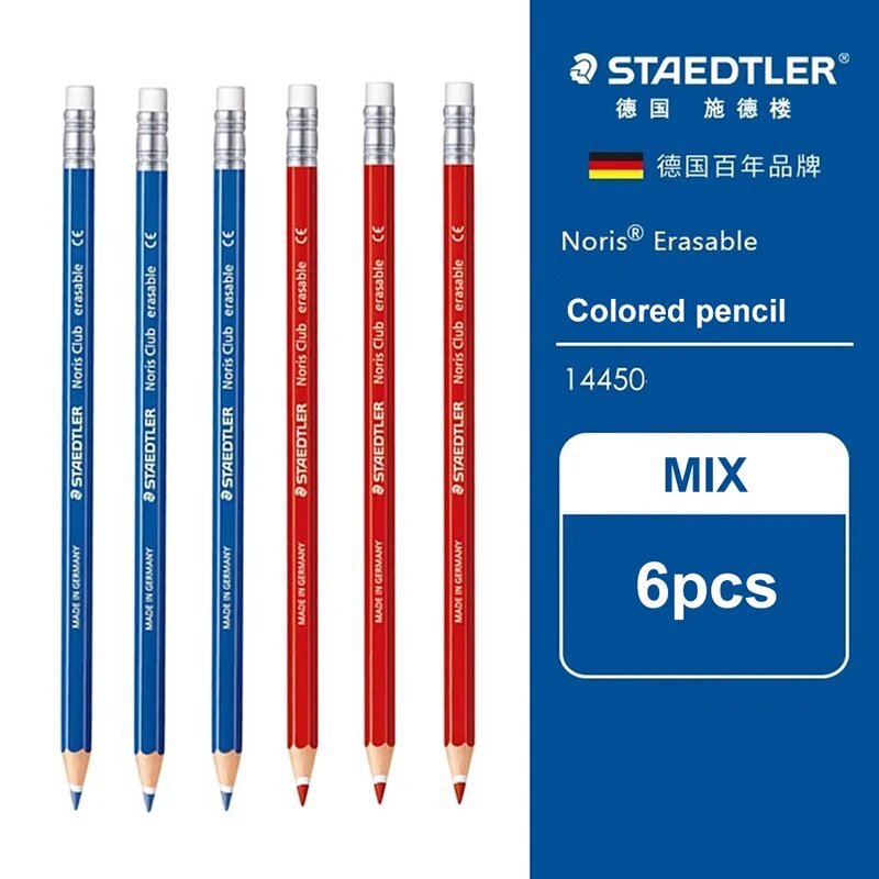 Цветные карандаши STAEDTLER 6/12 шт. 6pcs MIX