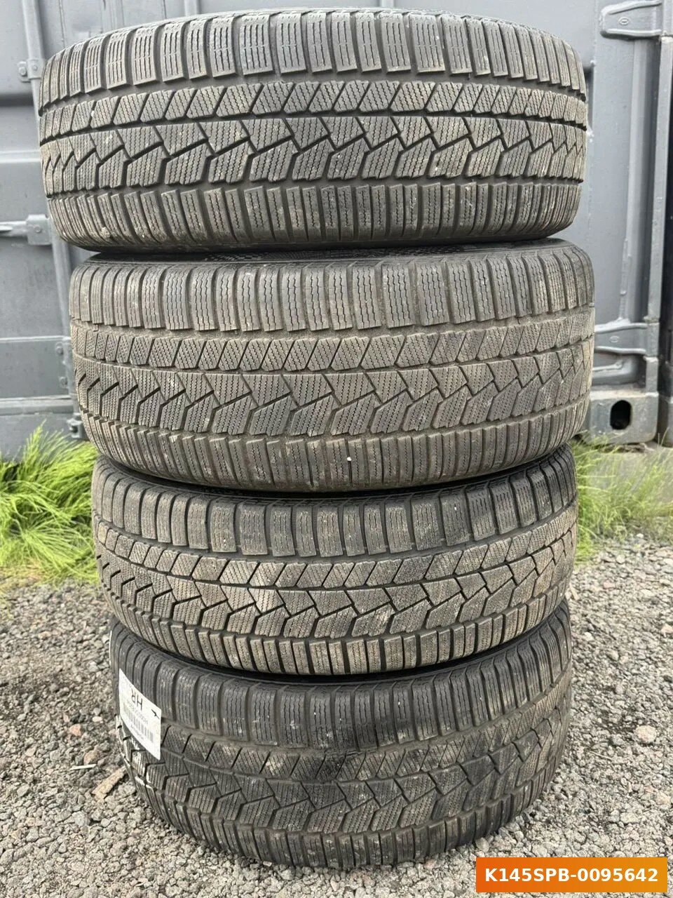 Комплект (4 шт) зимних БУ шин Continental WinterContact TS 860S SSR 225/45 R18 50% износ 8040543259 RunFlat
