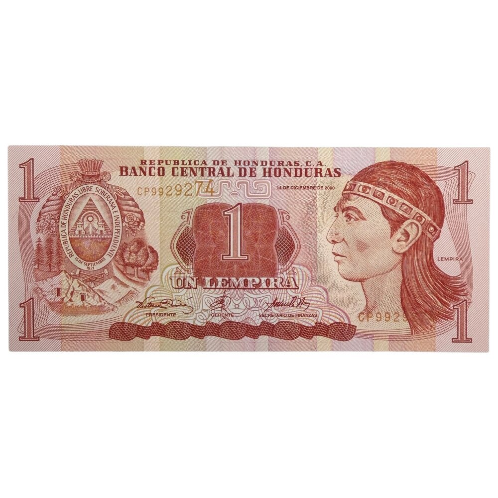 Гондурас 1 лемпира 2000 г. (Серия CP)