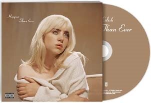 Музыка CD Billie Eilish - Happier Than Ever (CD, Album, Limited Edition, 2021)