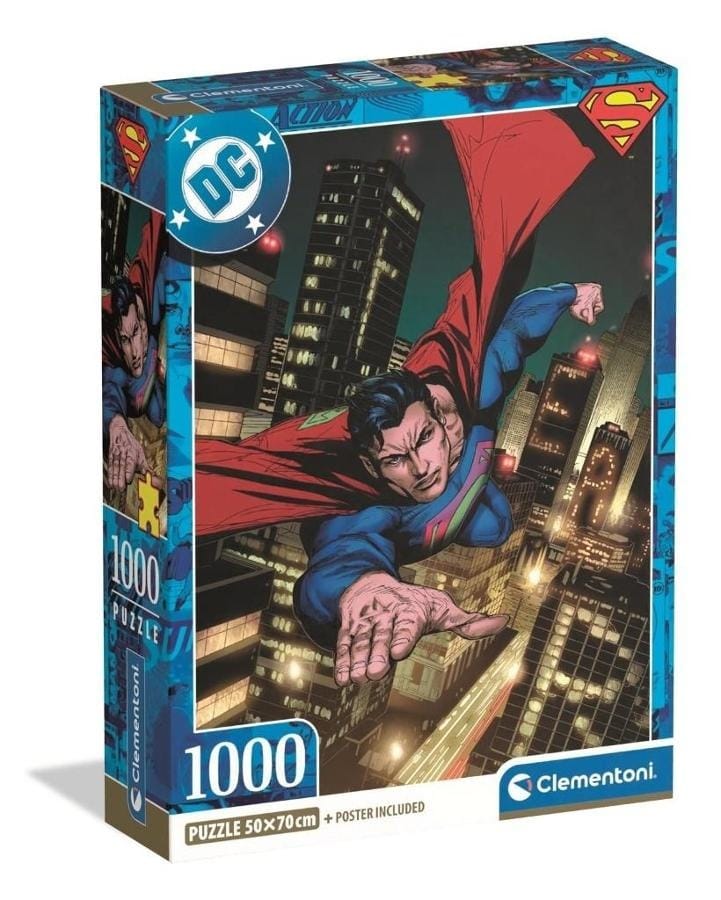 Пазл Clementoni Superman, 1000 элементов
