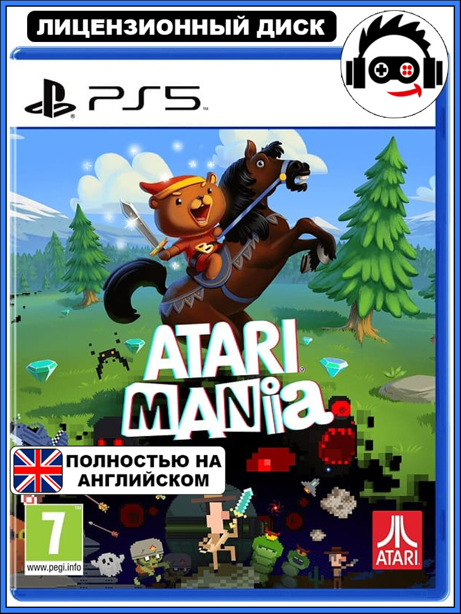 Игра Atari Mania (PS5 / PlayStation 5, Английская версия) 7+