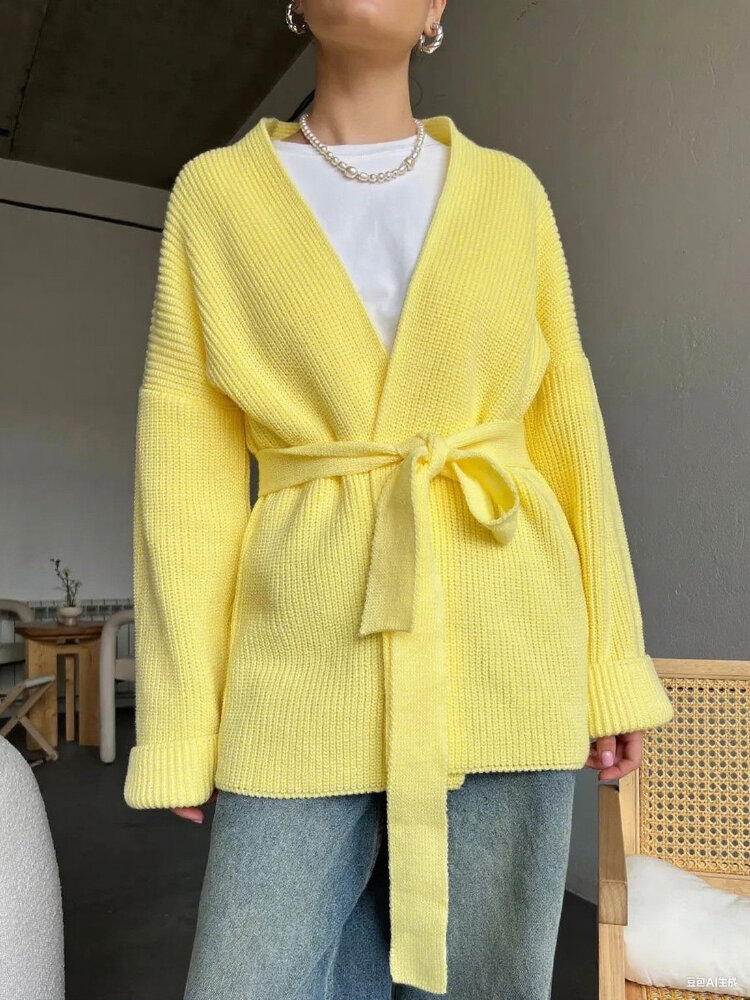 Кардиган , размер OneSize, yellow — фото 1