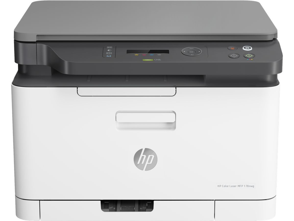 МФУ HP Color Laser MFP 178nw (p/c/s, A4, 600dpi, 18(4ppm),128Mb, Duplex, USB 2.0/ Wi-Fi/Eth10/100, AirPrint, 1tray 150,1y warr, cartridges 700b &500cmy pages in box, repl. SL-C480W)