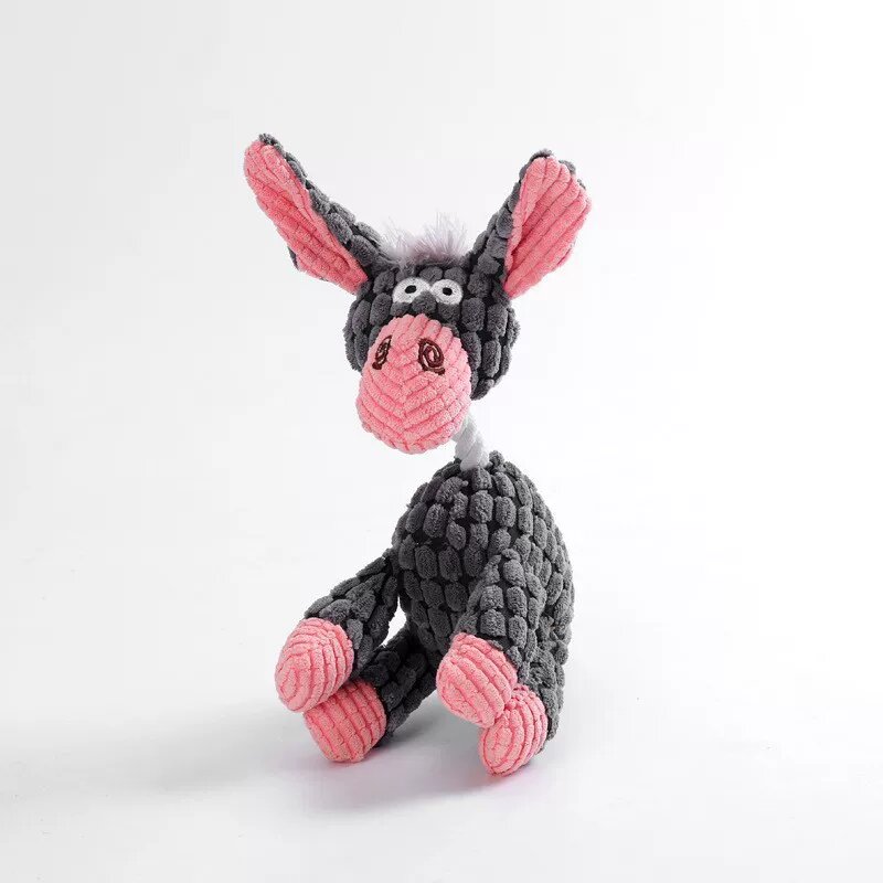 Игрушка для собак из хлопкового каната, плетеная для жевания и игры, 1 шт.