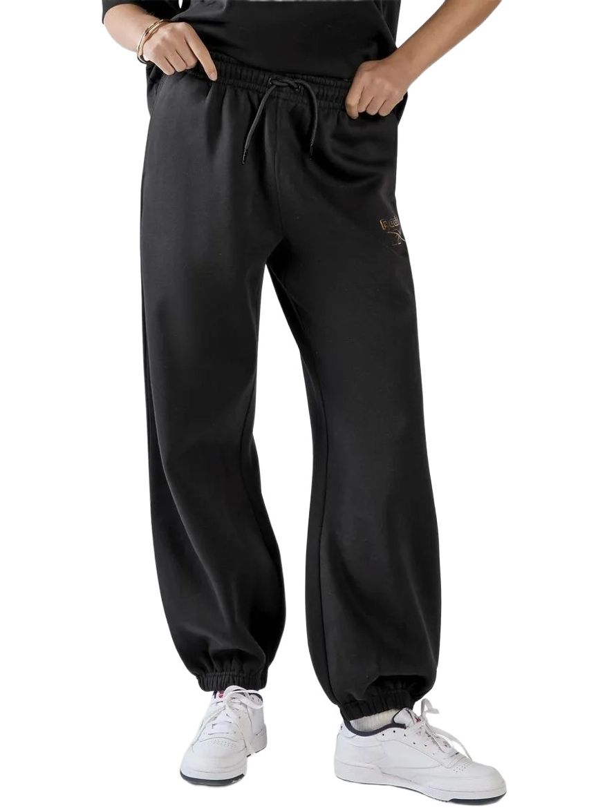 Брюки спортивные Reebok Identity Shimmer Flex Fleece Relaxed Pants W