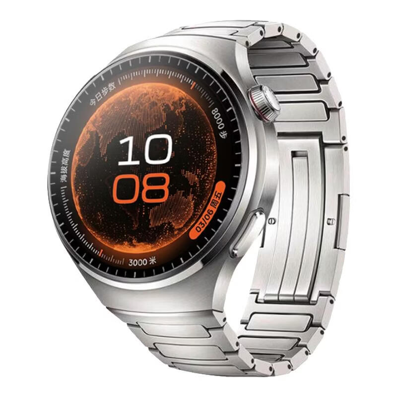 Стрепа из титана для HUAWEI WATCH GT 6 серебристый бар-застежка водонепроницаемая Стиль：Стрепа из чистого