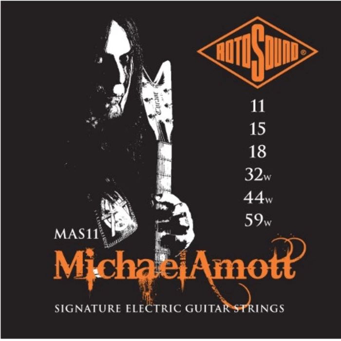 Rotosound Michael Amott Signature Комплект струн для 6-струнной электрогитары 11-59