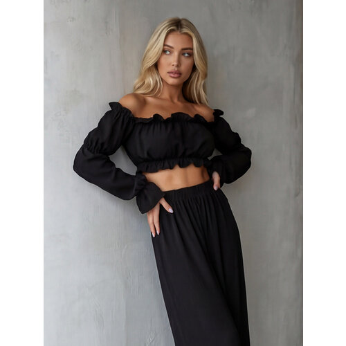 фото Комплект одежды mimi pajamas new, размер s, черный