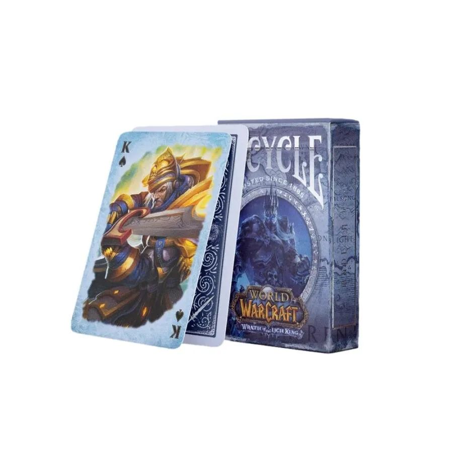 Карты игральные "Bicycle World of Warcraft Woltk Standard Index ",55
