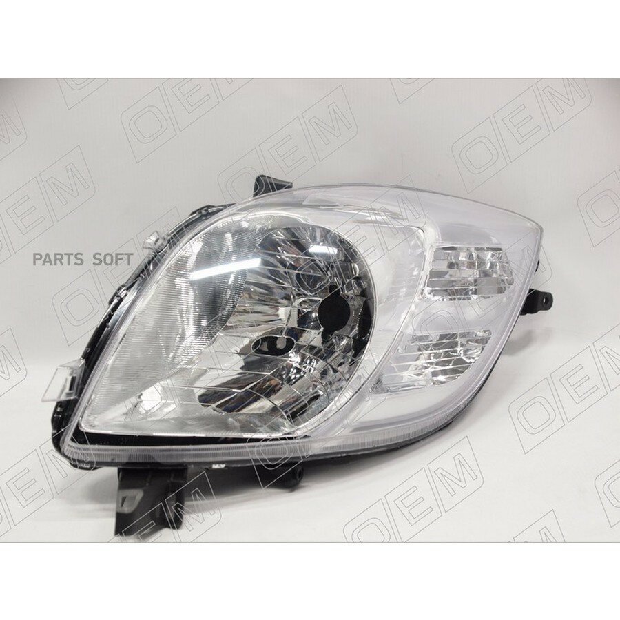 Фара правая Toyota Yaris 2 XP90 хтчбек, 2005-2009 от официального дистрибьютора, OEM, артикул OEM0450FR