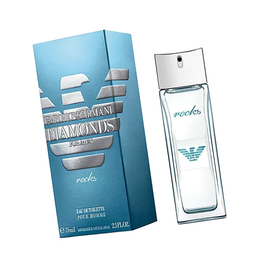 Giorgio Armani Emporio Diamonds Rocks парфюм для мужчин 75 мл - Джорджио Армани Даймондс