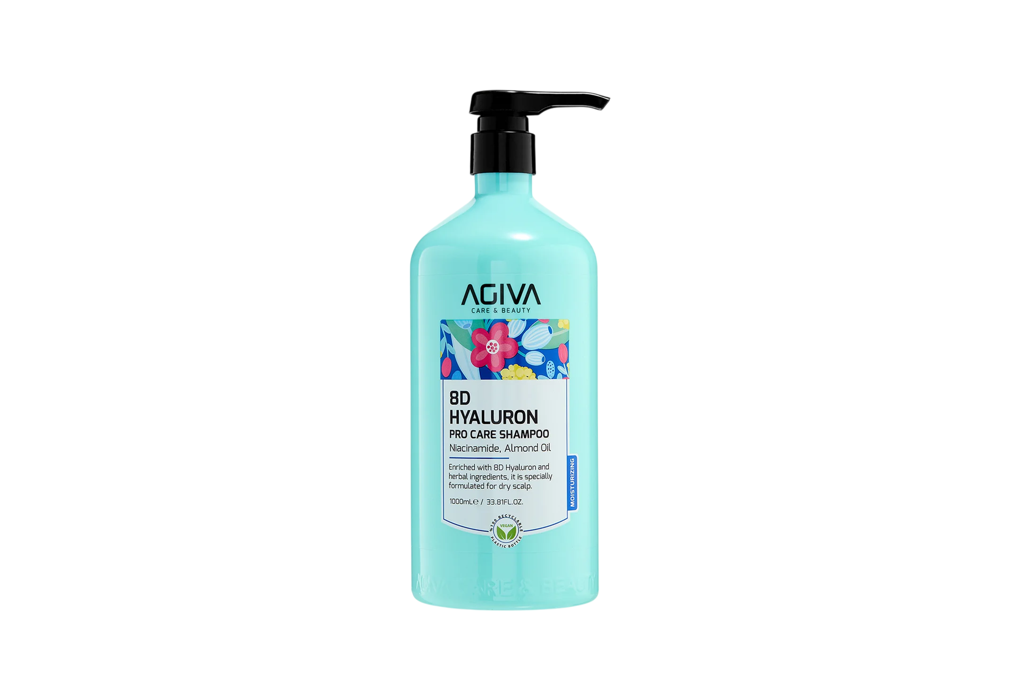 Шампунь Аgİva для волос 8d Hyoluron Pro Care , 1000 мл