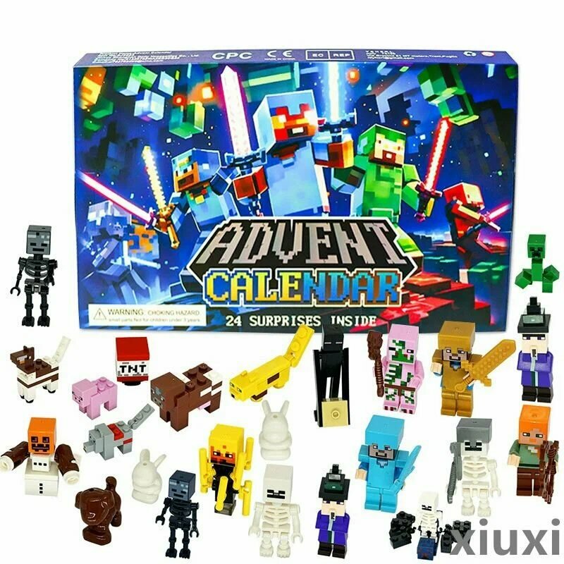 Рождественский календарь Blind Box 2025, подарок, новинка, сюрприз, для детей и взрослых