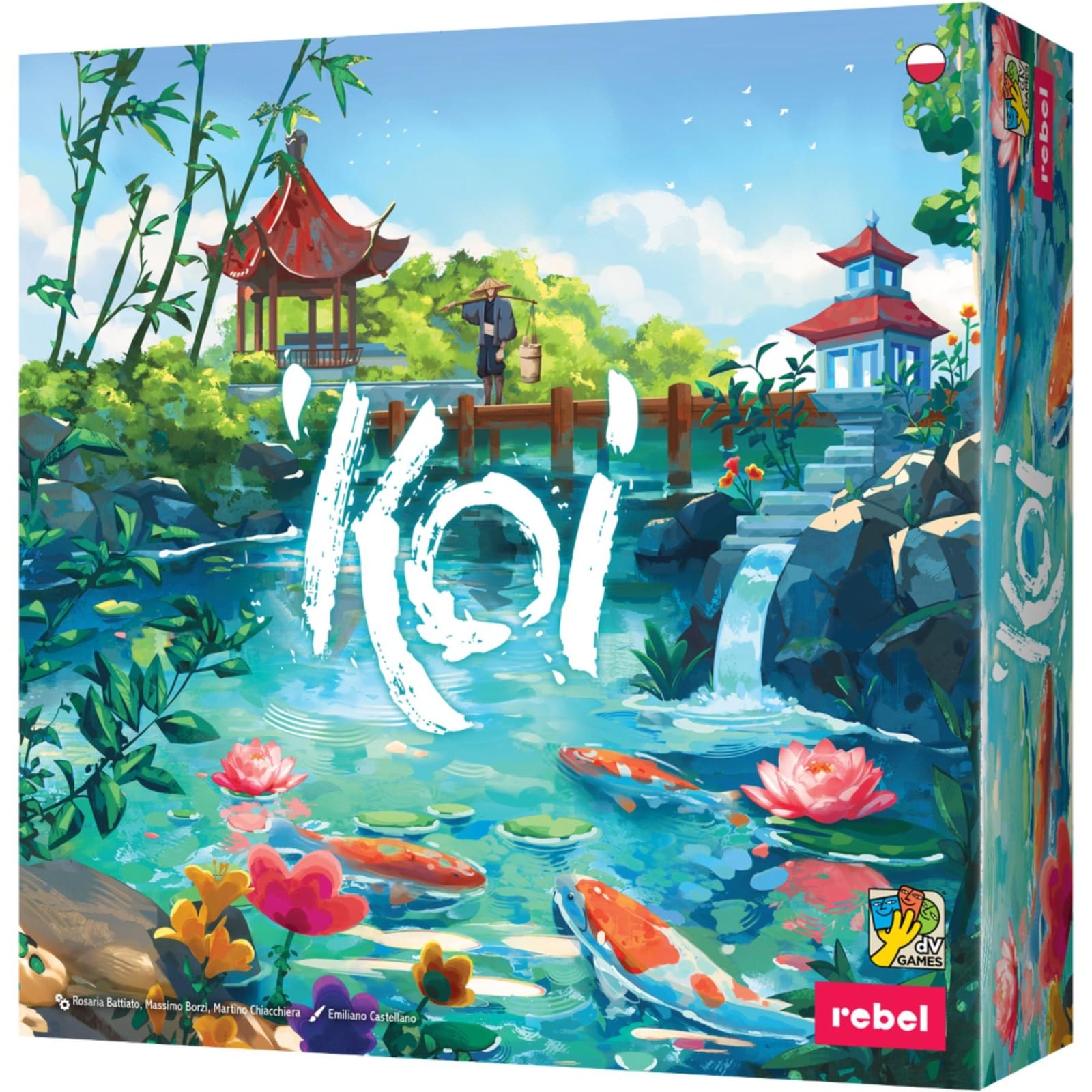 Настольная игра Rebel Koi, стратегическая игра для детей