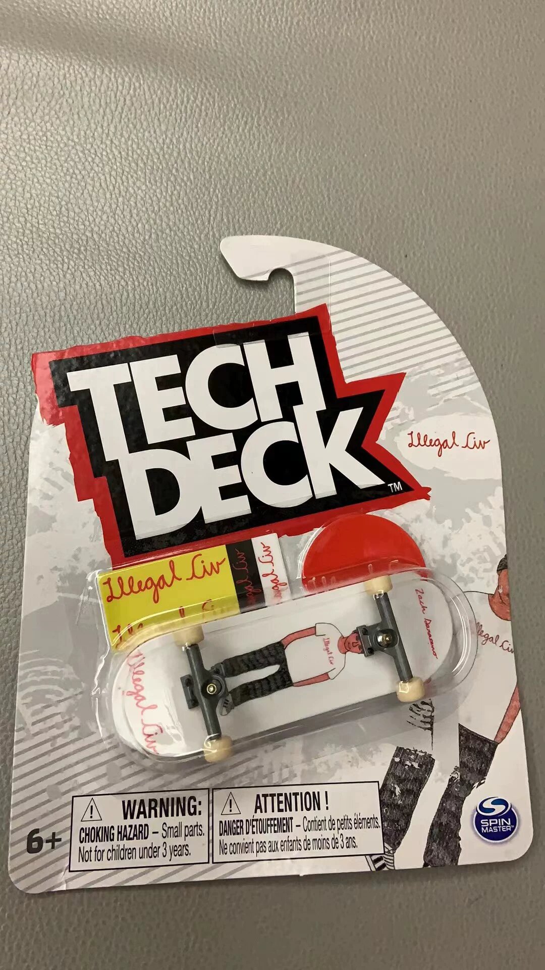 Tech Deck Fingerboard Бежевый цвет - Высококачественный пальцевый скейтборд для трюков
