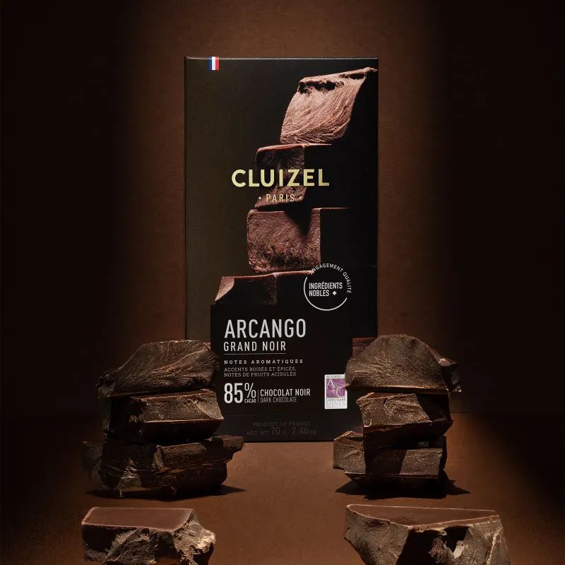 Шоколад темный ARCANGO GRAND NOIR 85% CLUIZEL