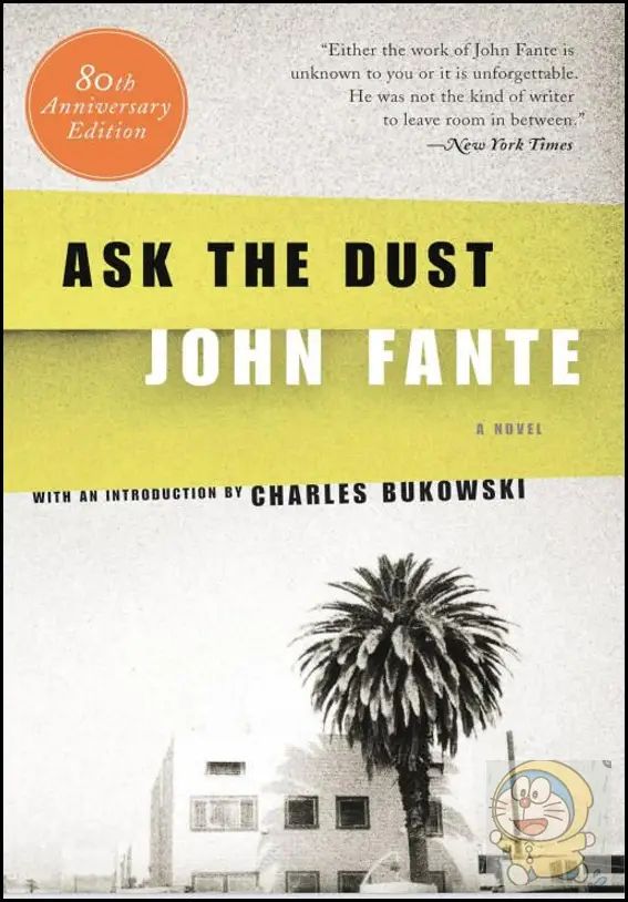Ask the Dust by John Fante American Classic Fiction Novel English Book