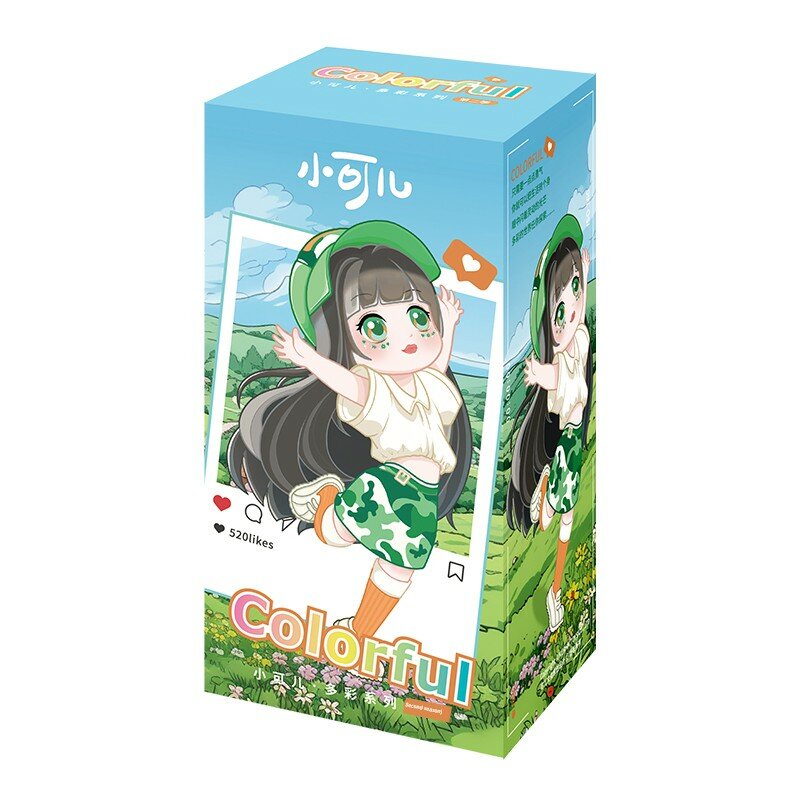 XiaoKeEr Colorful II Случайный Блайнд-бокс Одна 15см Кукла для Коллекции BJD, 1 шт