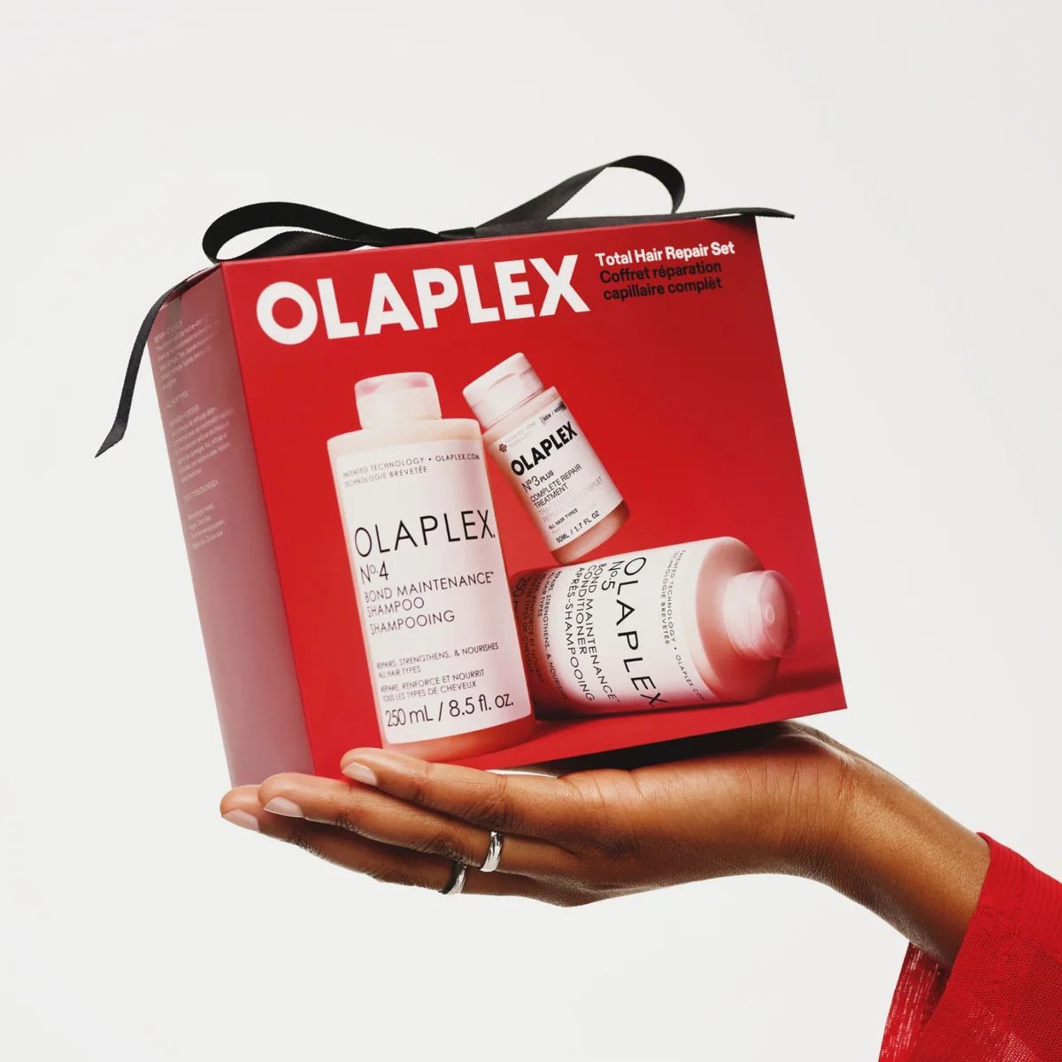 Olaplex Подарочный набор средств для волос Olaplex Total Hair Repair Set, 3 средства