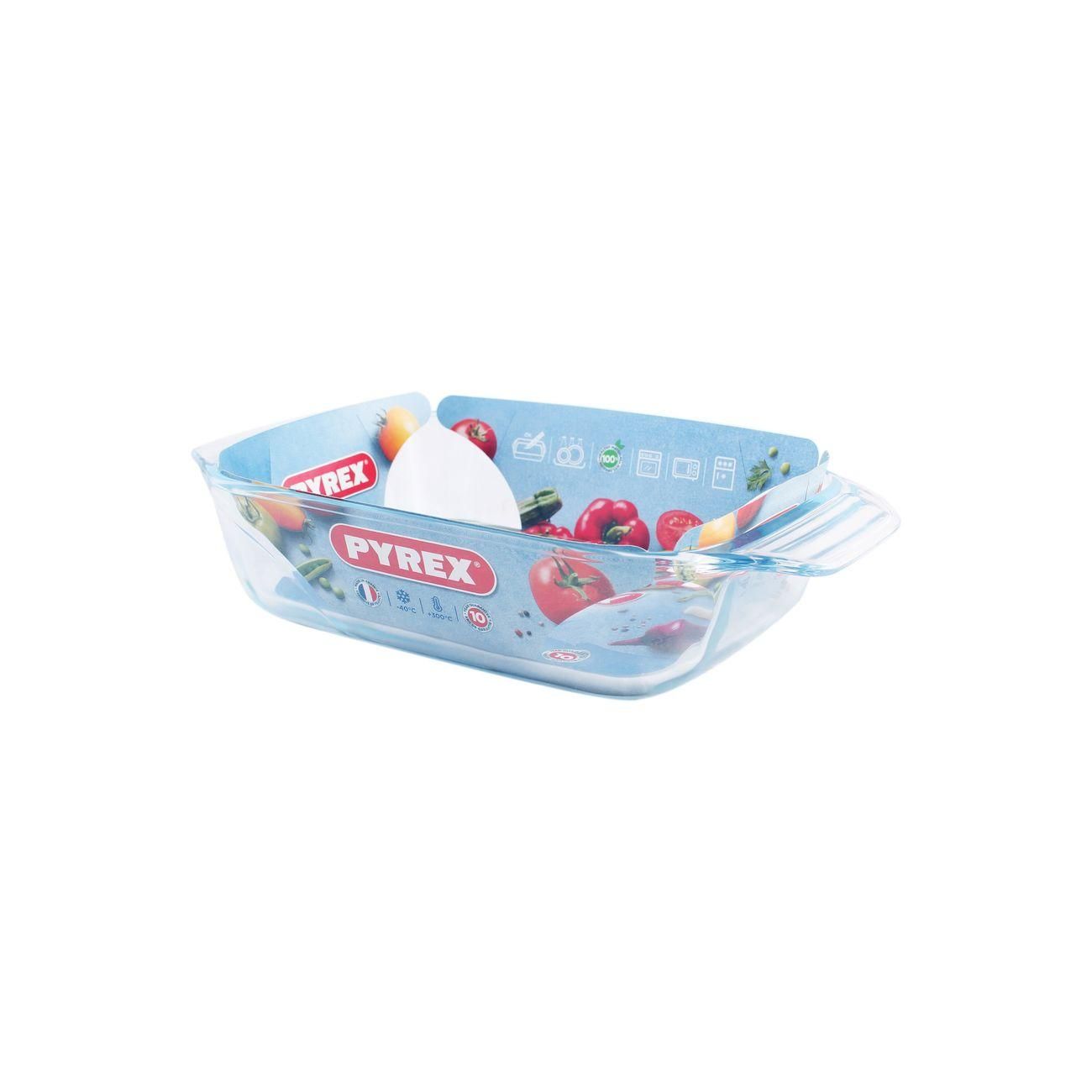 Форма для выпекания (стекло) Pyrex Irresistible 31х20см (407B000/7046)