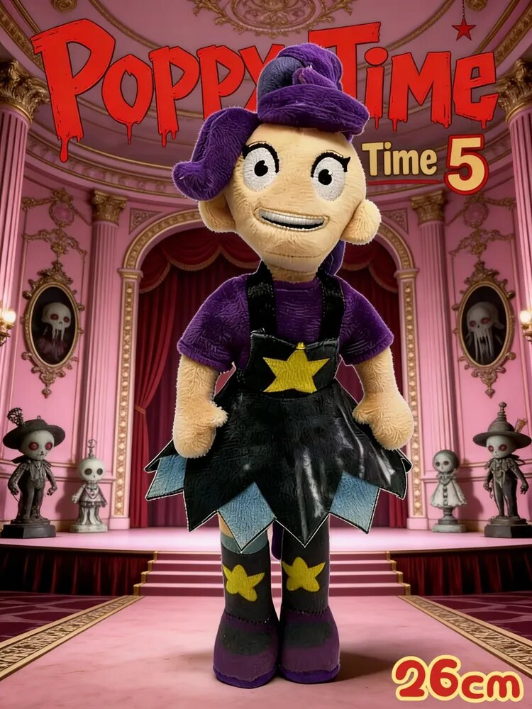 Мягкая игрушка Лили Лавбрейдс Poppy Playtime Глава 5, коллекционная, 26 см
