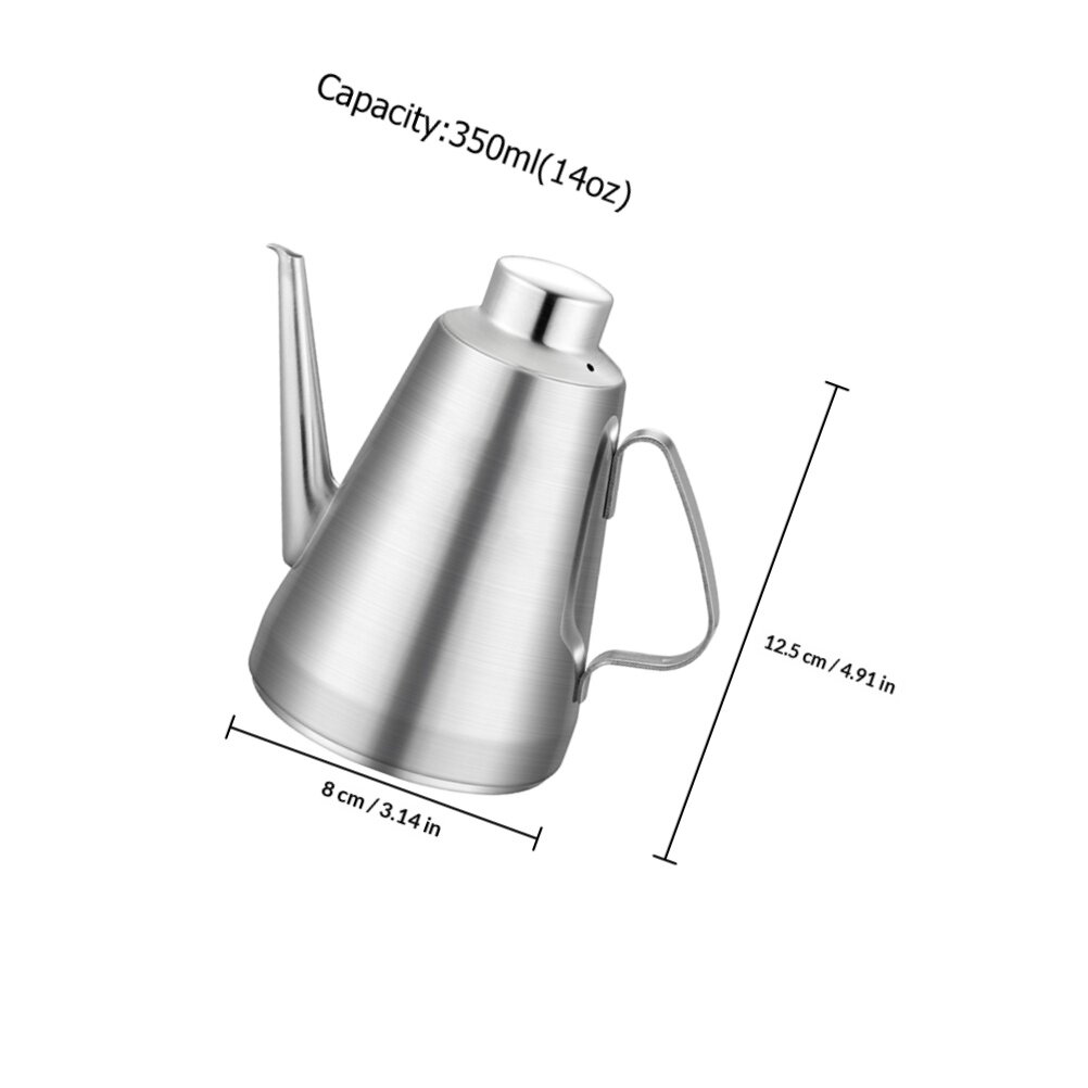 Стойка Для Масла Из Нержавеющей Стали Серебристого Цвета Объемом 12 5X8X8CM