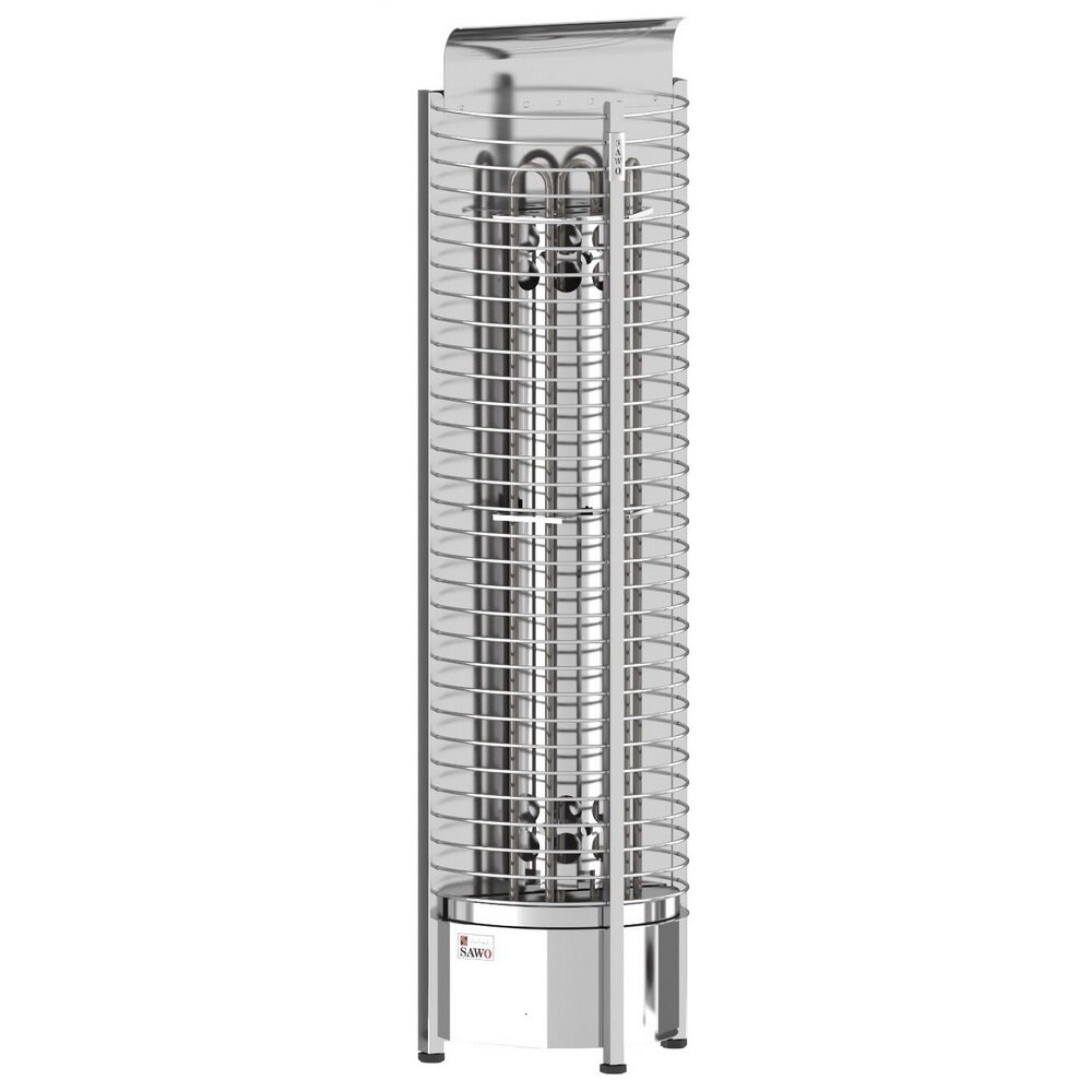 Печь для сауны Sawo Tower TH3-45Ni2-WL-P (пристенная, с блоком, без панели Saunova)