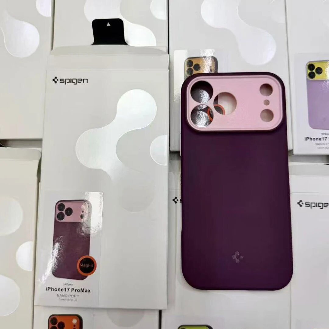 Оригинальный чехол Spigen Nano Pop MagFit для iPhone 17 Pro iPhone17 Про Макс, Фиолетовый, PURPLE