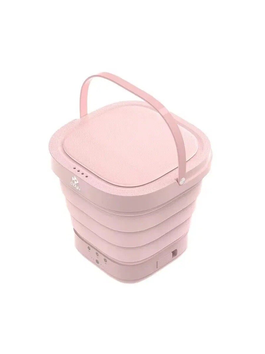 KNOW EASY-Мини стиральная машинка Xiaomi MOYU Desktop Mini washing machine 9L XPB08-F1, розовый