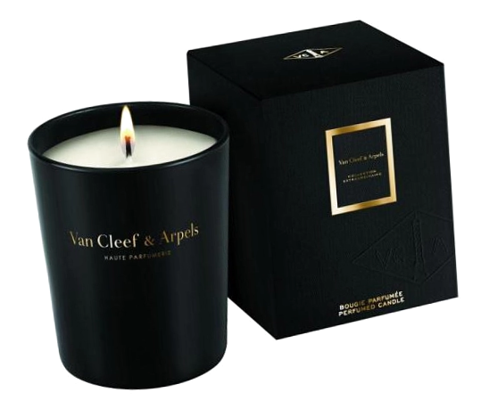 Свеча парфюмированная Ван Клиф Энд Арпелс Красная Роза 140 гр - Van Cleef and Arpels Rose Rouge
