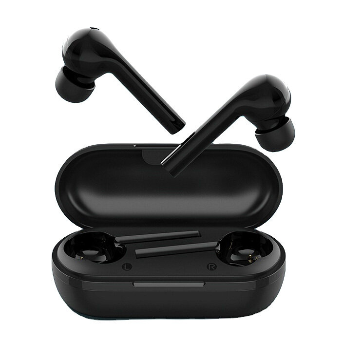 Наушники беспроводные Bluetooth TWS вакуумные спортивные с микрофоном, с зарядным кейсом, с шумоподавлением сенсорные Nillkin FreePods черные для телефона Айфон, Андроид, Самсунг, компьютера, ноутбука