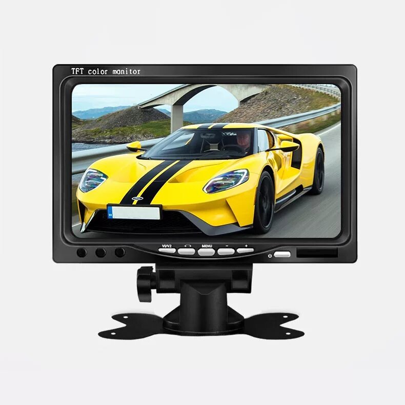 7-дюймовый дисплей для автомобильного монитора AHD HD IPS с разрешением 1080P для системы заднего вида