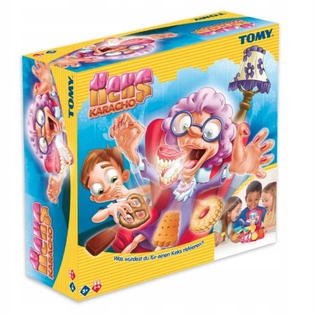 Настольная игра Tomy Лакомства Жадной Бабушки, семейная игра для детей