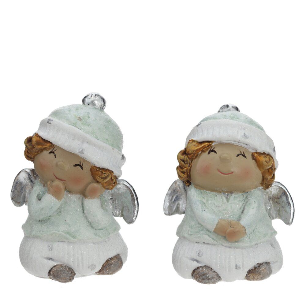 Фигурка декоративная "Ангел", 2 вида, 1 штука (без выбора), L5,5 W4 H6,5 см