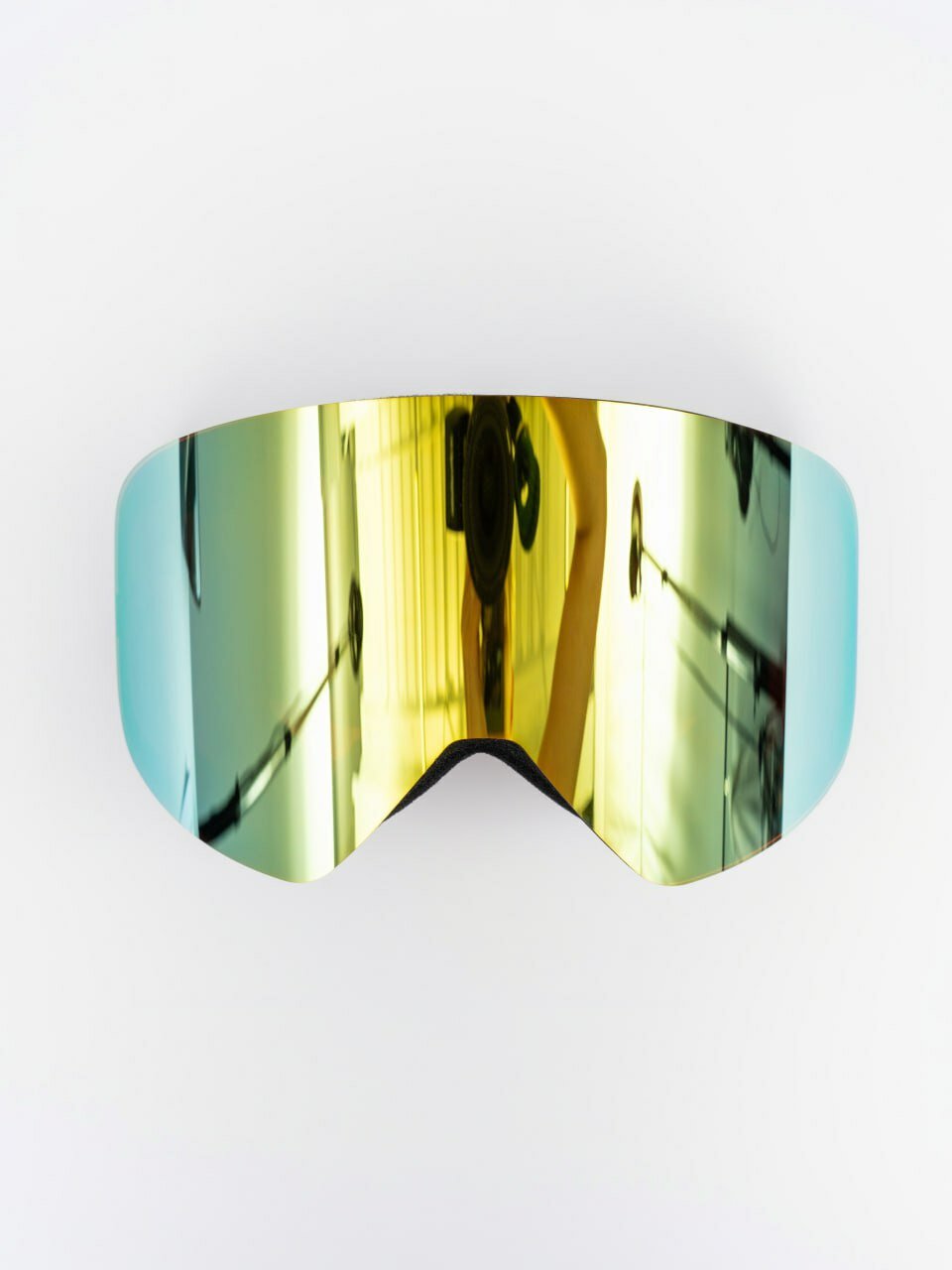 Сменная линза для горнолыжной маски, для солнечной погоды powderLife Safe Gold