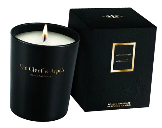 Van Cleef and Arpels Rose Rouge свеча 140 гр для помещений - Ван Клиф Энд Арпелс Роза Руж