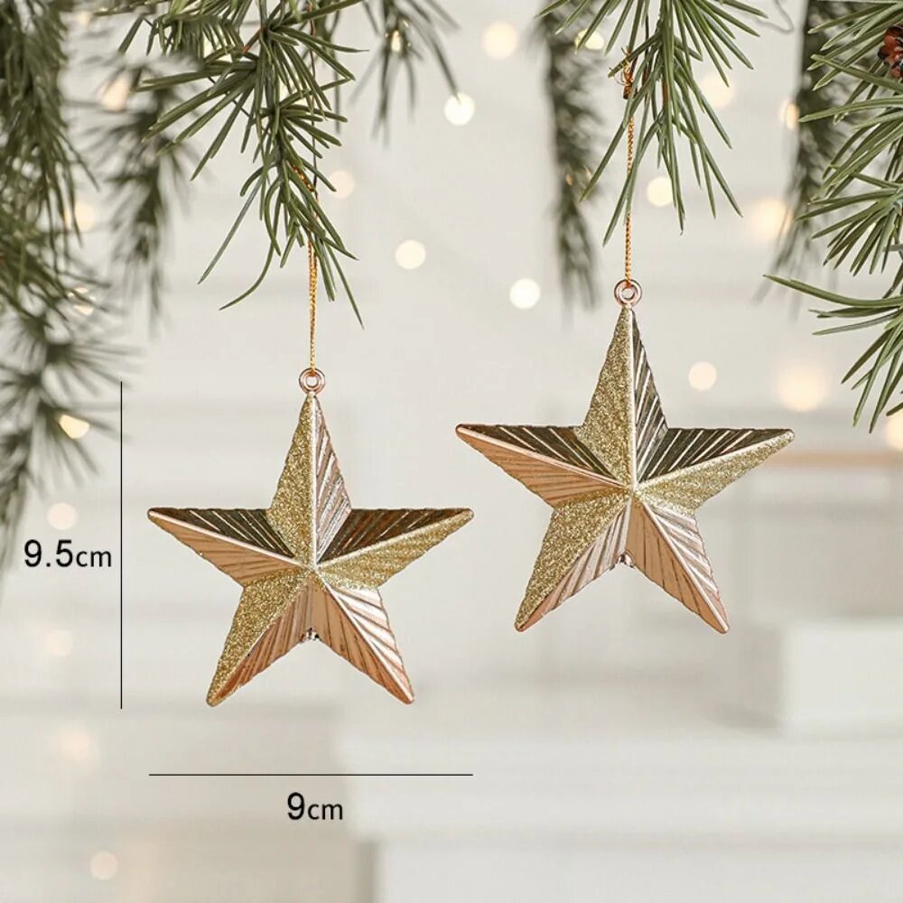 Рождественские звезды подвесные, цвет B-star