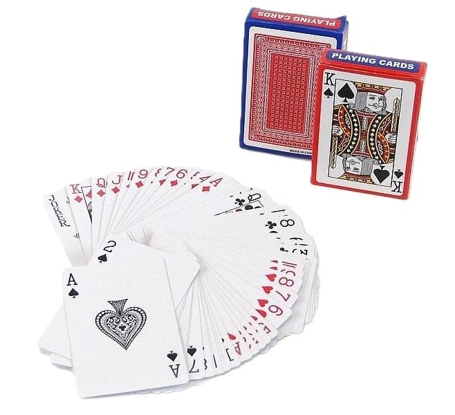 Настольная игра Adar игральные карты, 2 колоды, 54 карты