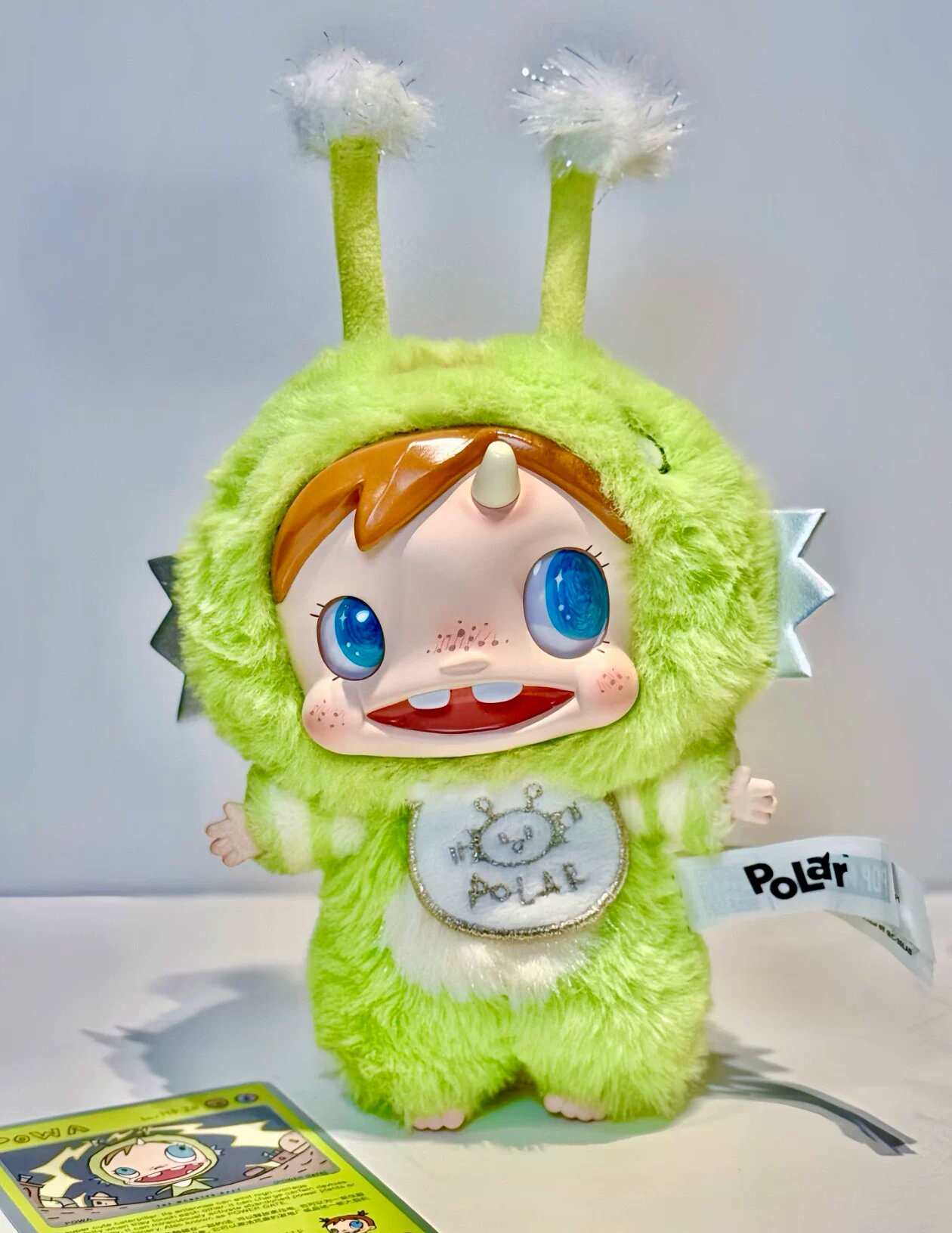 Плюшевый ключик «Молния Гусеница» из коллекции POLAR-Monster Baby Версия 1 слепая коробка подарок