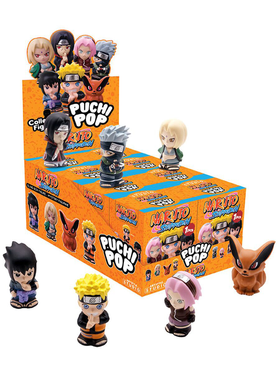 Фигурка-аниме ABYstyle Studio: Naruto: Shippuden - Naruto Blind Box [PuchiPop] (1 случайная фигурка) (6 см)
