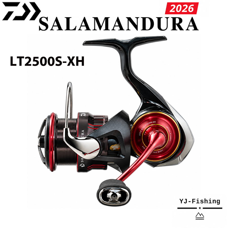 DAIWA 2026 SALAMANDURA LT 2500S-XH Спиннинговая катушка рыболовная безынерционная для спиннинга, Вьетнам