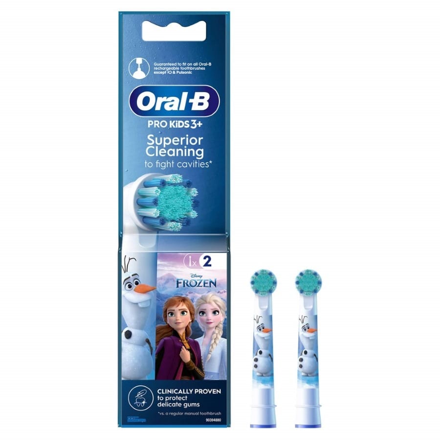 Насадка для электрической зубной щетки Oral-B Kids Stages Power EB-10 Холодное сердце , 2 шт, разноцветный