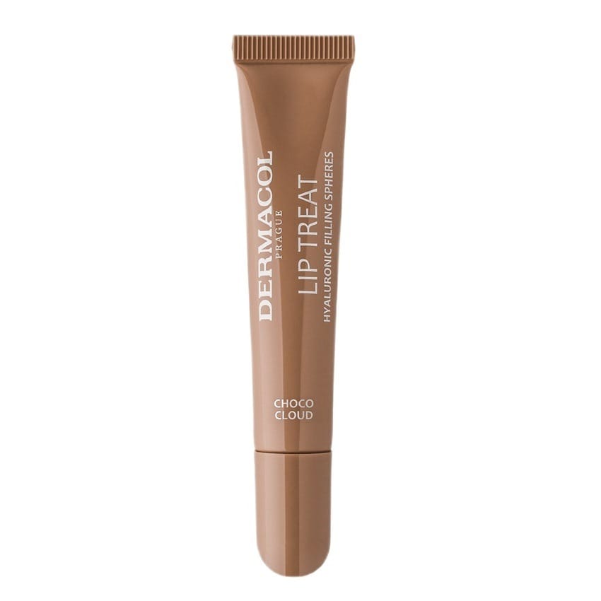 Блеск для губ Dermacol Lip Treat увлажняющий, 12 Choco Cloud, 10 мл