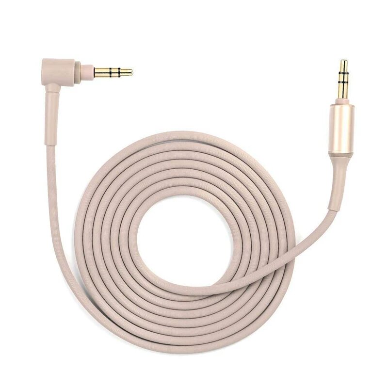 Платиново-серебряный оригинальный аудиокабель Sony MDR-1000XM2 без микрофона, длина 1.2 метра