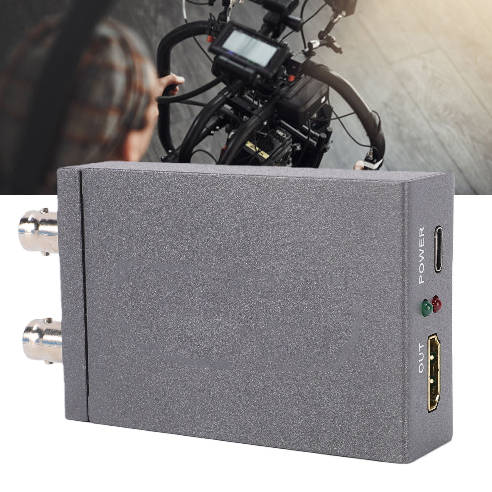 Конвертер SDI в HD, 1080P 60Hz, с SDI выходом и функцией выделения звука, для SDI камер