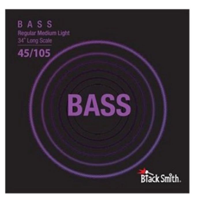 BlackSmith Bass Regular Medium Light 34" Long Scale 45/105 Струны для бас-гитары