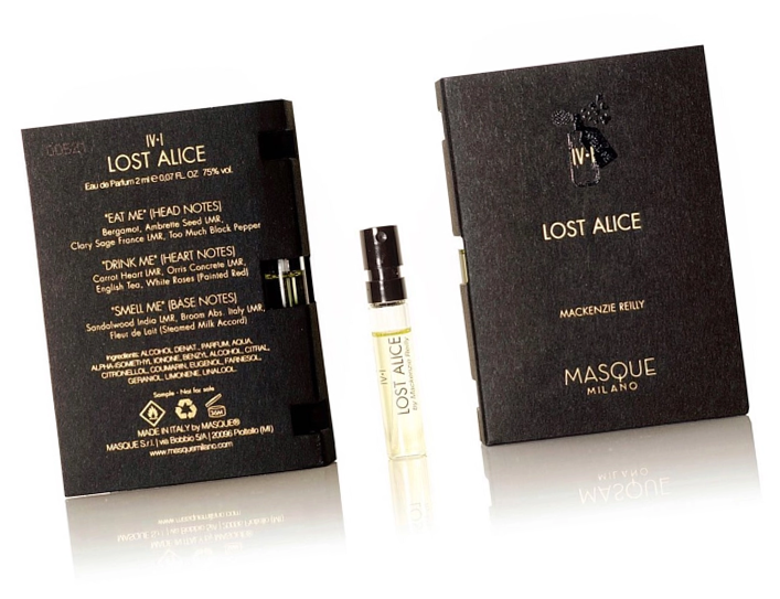 Пробник Masque Lost Alice 2 / Парфюмерная вода Маска Лост Элис мини-версия / Яркий аромат