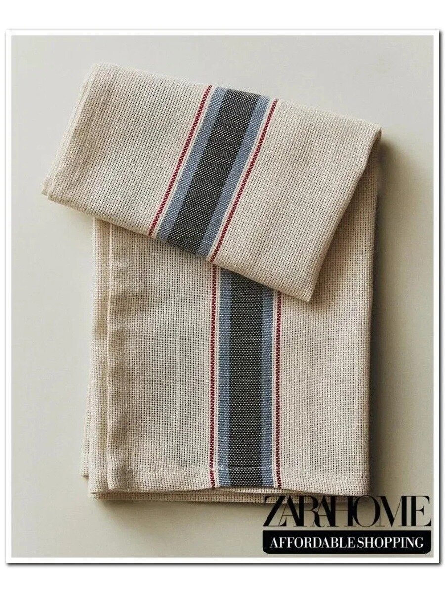 ZARA HOME Полотенце кухонное, Махровая фактура, 50x70, 1шт, Цвет 7242/026/400